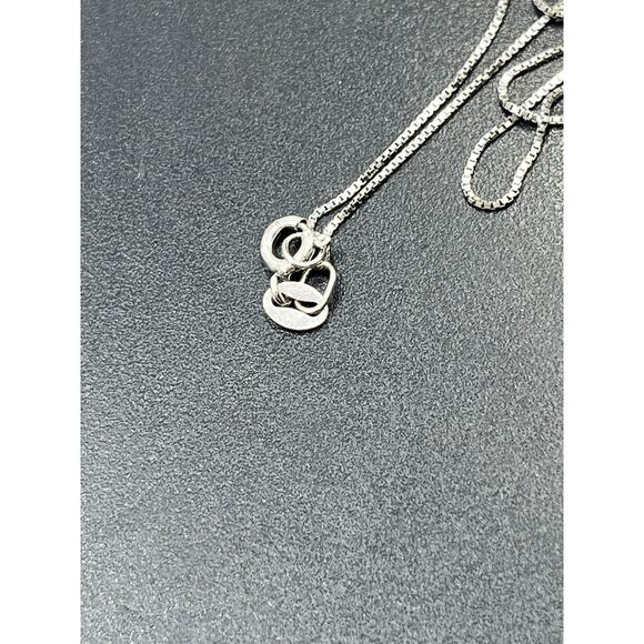 CP Sterling Silver White Freshwater Cultured Pearl Pendant Chain Necklace 18” - Picture 5 of 11